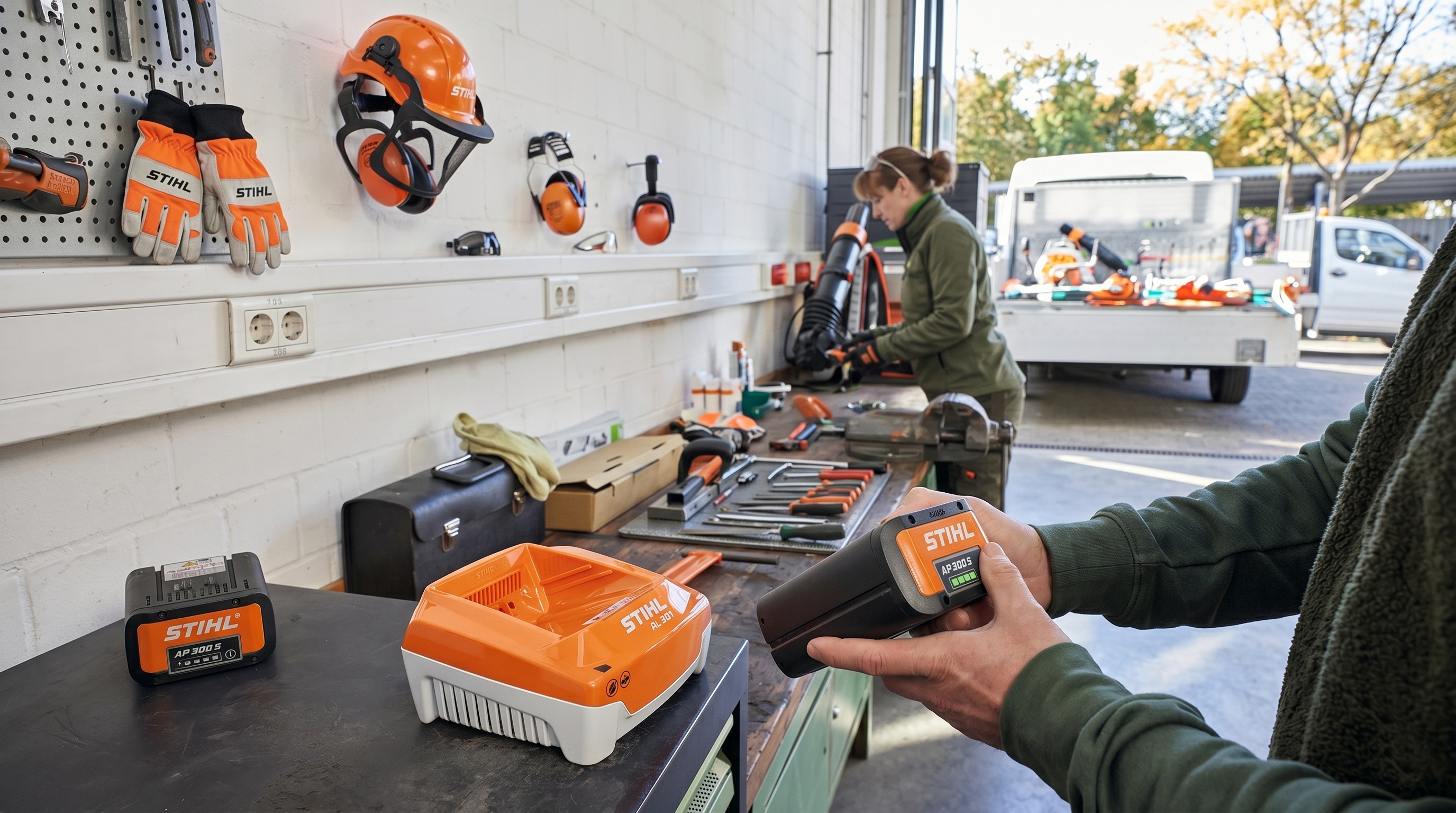 Vida útil das baterias STIHL